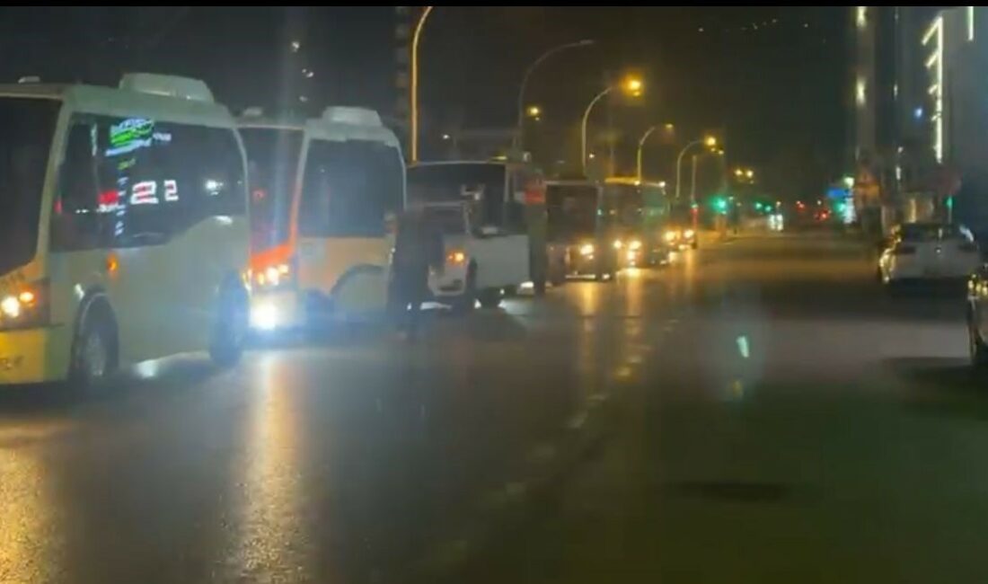 Bursa’da Büyükşehir Belediyesi ile Özel Halk Otobüsçüleri Odası arasında yapılan