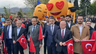 Bursa’da 23 Nisan Ulusal Egemenlik ve Çocuk Bayramı kutlamaları kapsamında