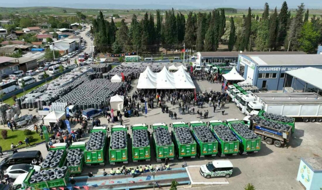 Bursa Büyükşehir Belediye iştiraki Tarım Peyzaj AŞ tarafından hayata geçirilen