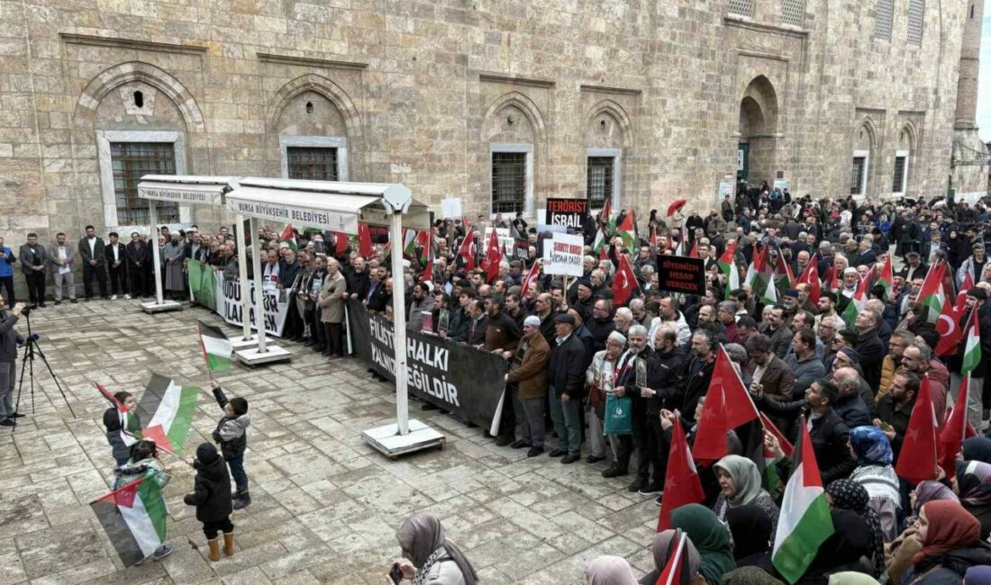 Bursa Gönüllü Kuruluşlar Platformu’ndan Filistin çağrısı Bursa Gönüllü Kuruluşlar Platformu, İsrail’in Mescid-i Aksa’yı ibadete kapatmasına, Filistinli