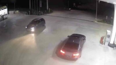 BURSA (İHA) – Bursa’da benzin istasyonunda sürücü, yaptığı drift nedeniyle