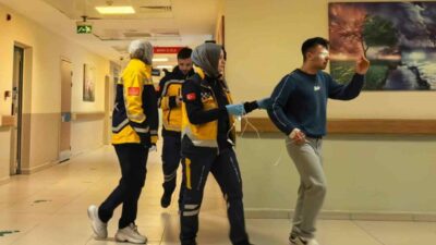 Bursa’nın İnegöl ilçesinde faaliyet gösteren bir mobilya fabrikasında meydana gelen