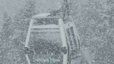 Bursa’da bahar ortasında etkili olan soğuk hava dalgası, yüksek kesimlerde