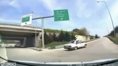 Bursa Şehir Hastanesi Otoban Bağlantı Kavşağı’nda seyir halinde olan bir