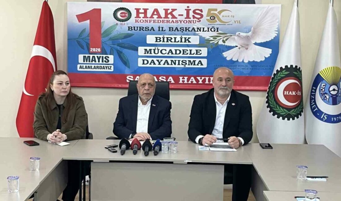 Hak İşçi Sendikaları Konfederasyonu (HAK-İŞ) Genel Başkanı Mahmut Arslan, 1
