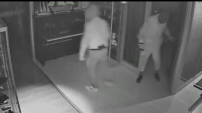 Bursa’nın Kestel ilçesinde iki ayrı işletmede çelik kasaların çalındığı hırsızlık