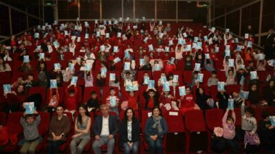 Nilüfer Belediyesi’nin düzenlediği Çocuklara Kitap Söyleşileri’nin konuğu yazar Ebru Akkaş
