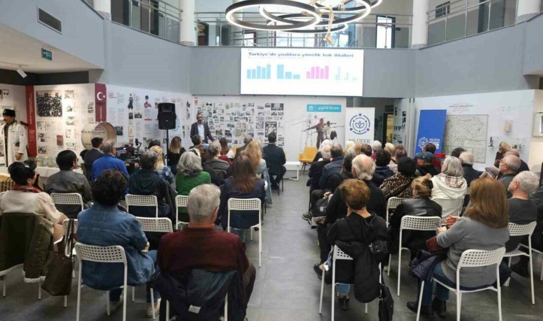 Nilüfer Belediyesi tarafından düzenlenen “Türkiye’de Yaşlanma Politikaları” etkinliğinde, Türkiye’nin hızla