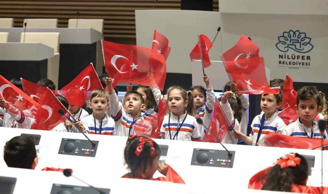 23 Nisan Ulusal Egemenlik ve Çocuk Bayramı kutlamaları kapsamında Nilüfer