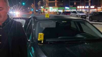 Bursa’nın İnegöl ilçesinde meydana gelen olayda, seyir halindeki otomobile yorgun