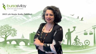 Bursa Sivil Toplum Derneği SİVİLAY’ın geleneksel Kente Katkı Ödüllerinin sahipleri