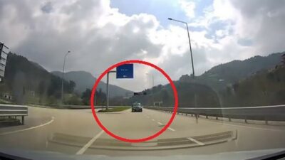 Bursa Orhaneli karayolunda ters yönden gelen minibüs, seyir halindeki bir