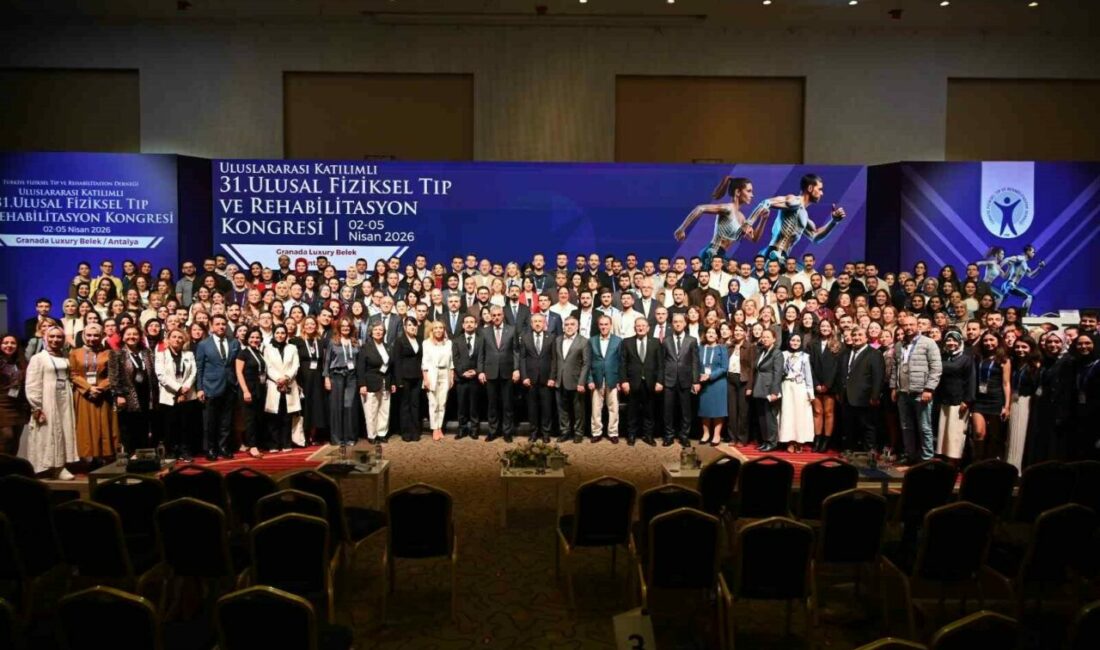 Toplum yaşlandıkça fizik tedavi ihtiyacı artıyor Türkiye Fiziksel Tıp ve Rehabilitasyon Derneği tarafından 2-5 Nisan 2026