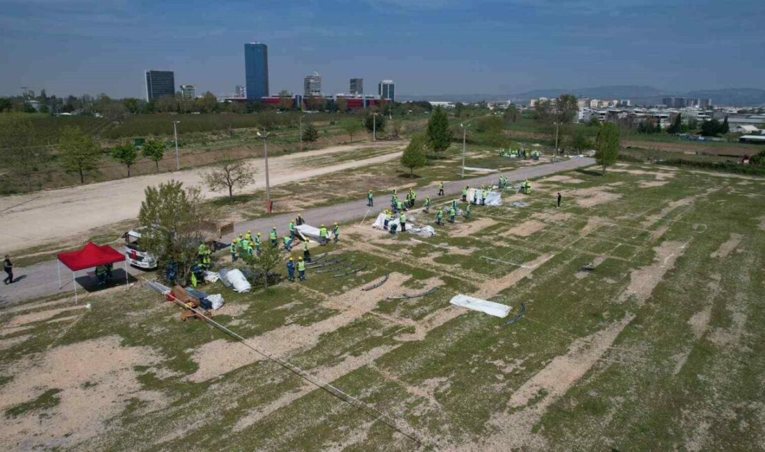 Yıldırım Belediyesi, afet yönetimi alanında Türkiye’ye örnek olacak bir başarıya