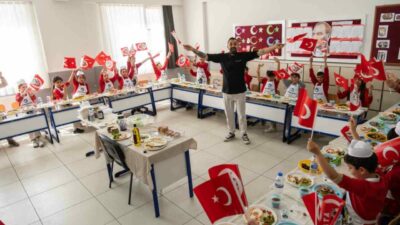 Marmarabirlik’in çocuklara zeytini sevdirmek, sağlıklı beslenme bilinci kazandırmak ve yerli