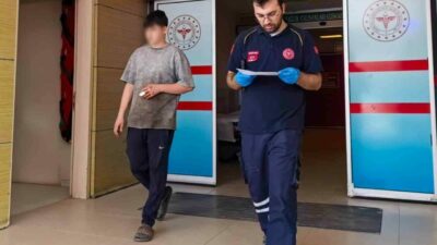 Bursa’nın İnegöl ilçesinde faaliyet gösteren bir metal doğrama işletmesinde meydana