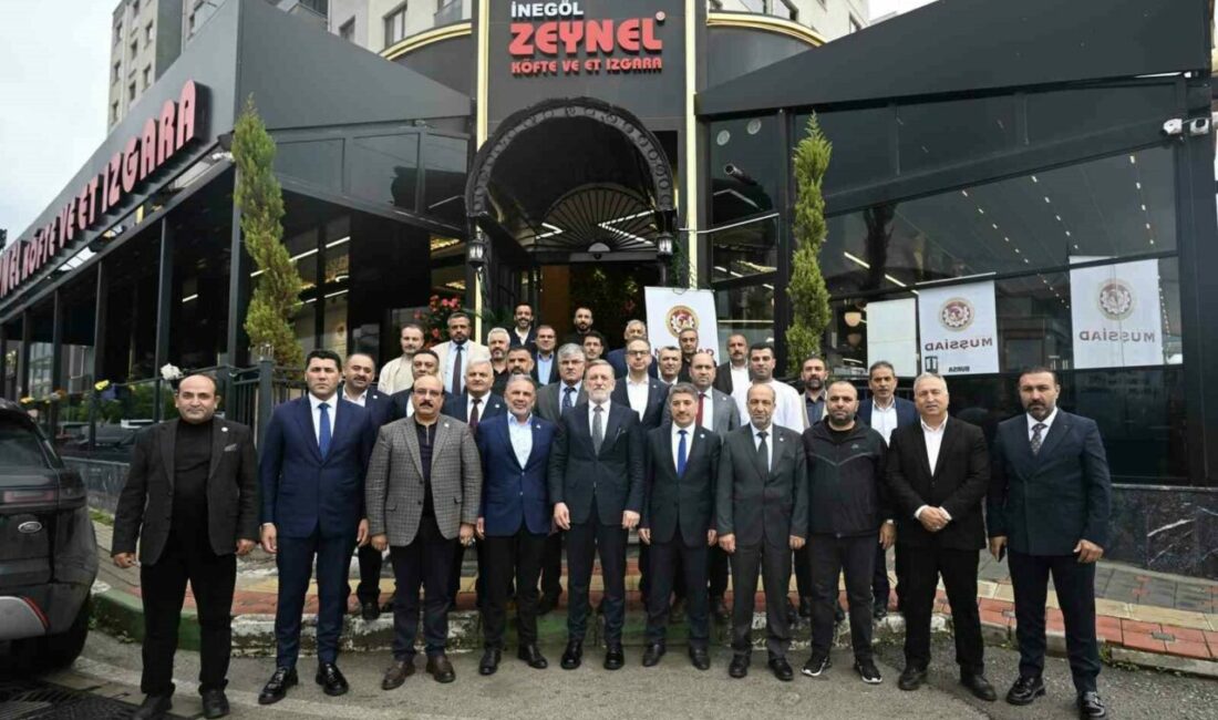 Başkan Burkay MUŞSİAD üyeleri ile buluştu Bursa Ticaret ve Sanayi Odası (BTSO) Yönetim Kurulu Başkanı İbrahim