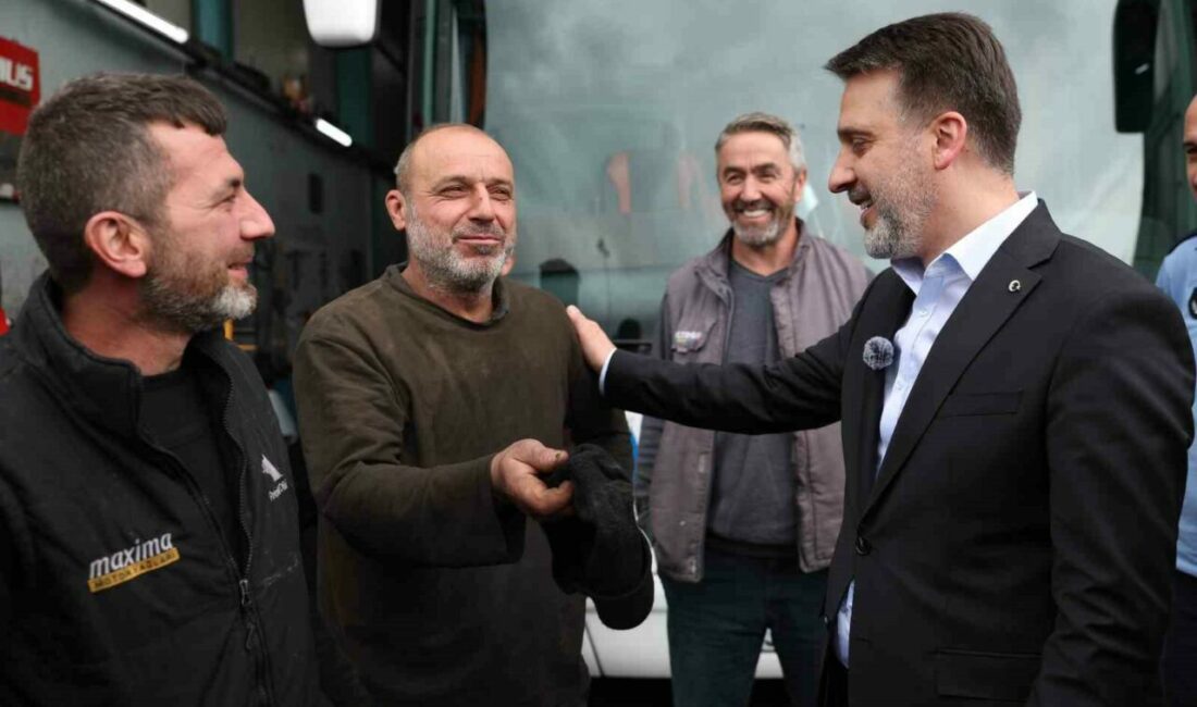 Bursa Büyükşehir Belediyesi Başkan Vekili Şahin Biba, 1 Mayıs Emek