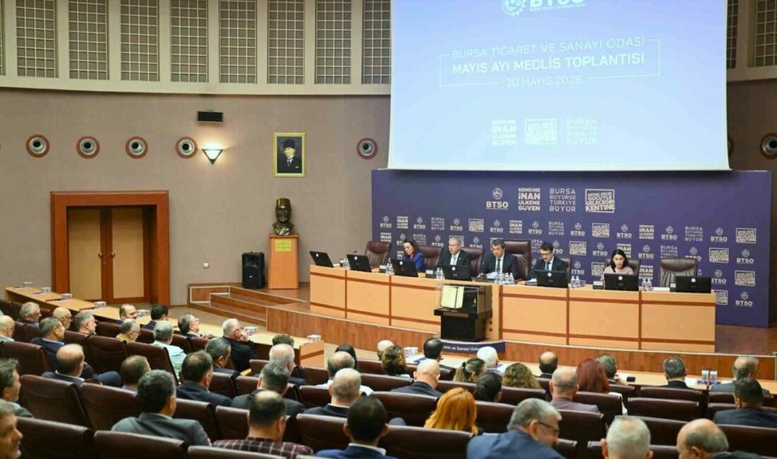 BTSO mayıs ayı meclis toplantısı gerçekleştirildi Bursa Ticaret ve Sanayi Odası (BTSO) Mayıs Ayı Meclis Toplantısı