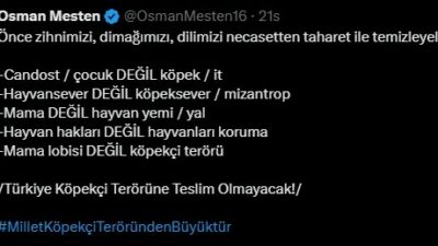 Sosyal medya hesabından yaptığı paylaşım sonrası hem tebrik hem de