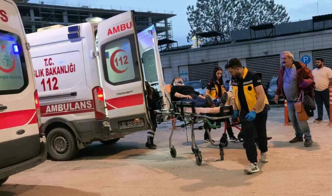 Bursa’nın İnegöl ilçesinde beton mikseri ile tur minibüsünün çarpıştığı kazada