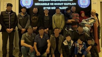 Bursa’nın Osmangazi ve Yıldırım ilçelerinde düzenlenen göçmen kaçakçılığı operasyonlarında 18