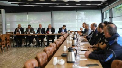 Bursa Büyükşehir Belediyesi koordinasyonunda 17 ilçenin zabıta müdürlükleri bir araya