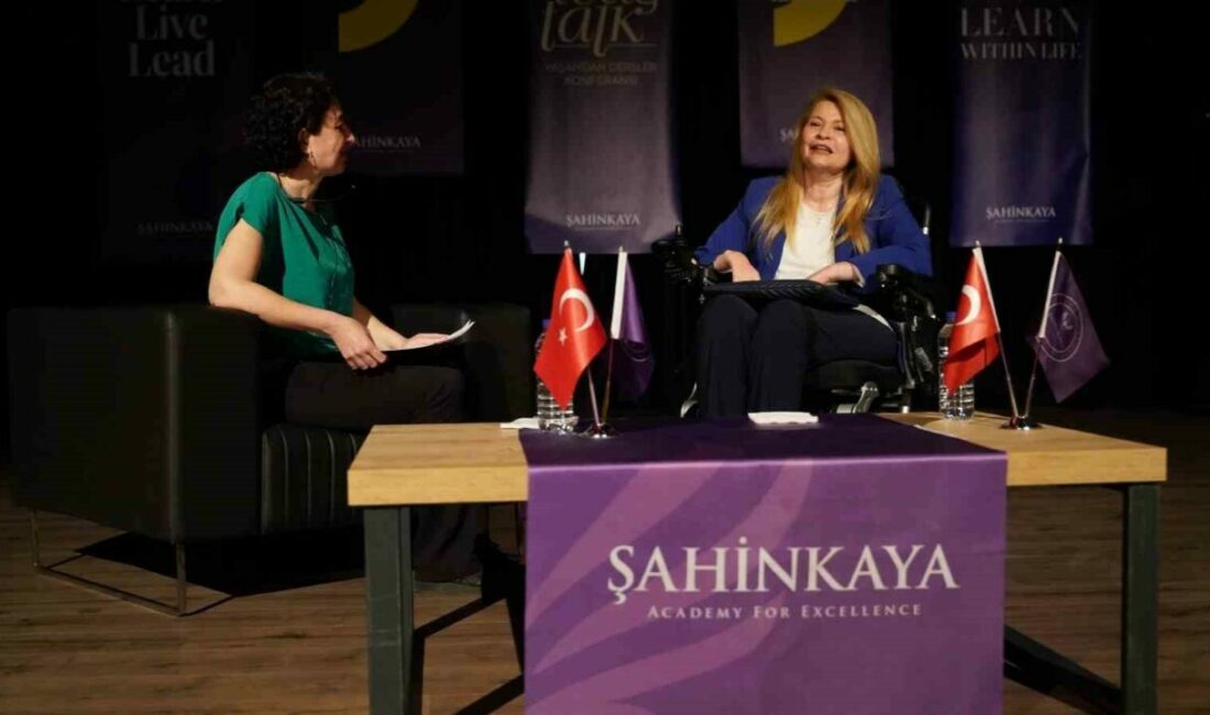 Şahinkaya Eğitim Kurumları tarafından düzenlenen ’Tea&Talk Yaşamdan Dersler’ konferansları, farklı