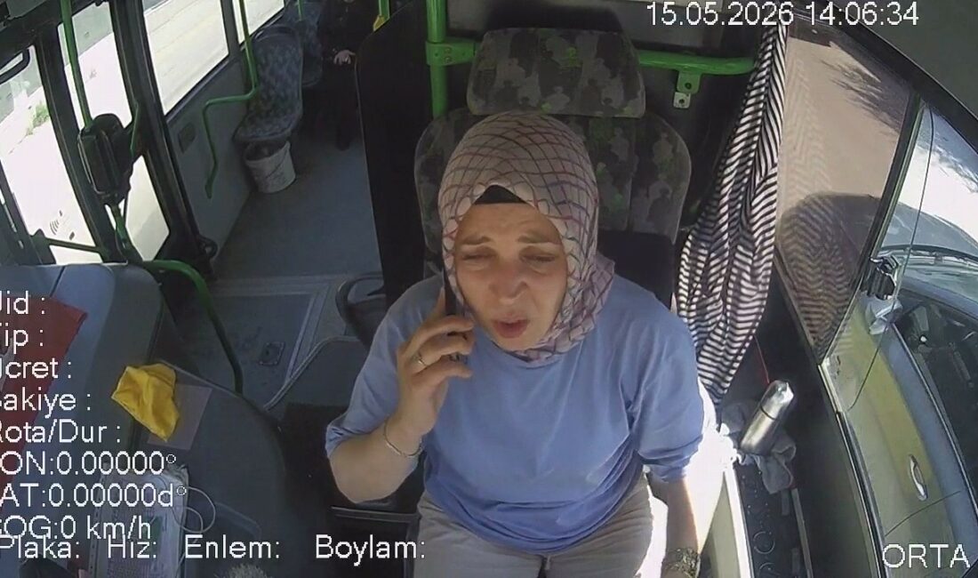 Bursa Büyükşehir Belediyesi BURULAŞ bünyesinde görev yapan otobüs sürücüsü Yasemin