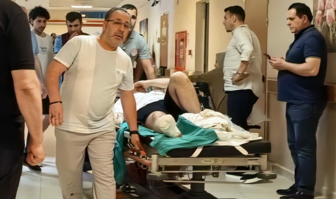 Çim biçerken parmaklarını biçti Bursa’nın İnegöl ilçesinde meydana gelen talihsiz kazada, çim biçme makinesiyle