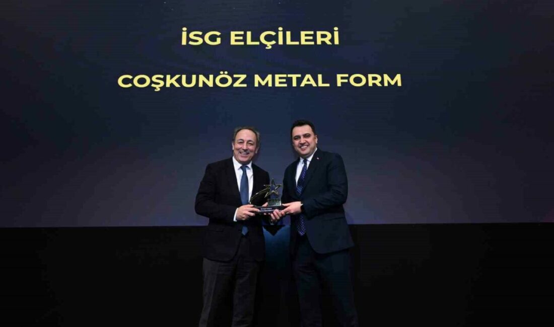 Coşkunöz Metal Form, Türkiye Metal Sanayicileri Sendikası (MESS) tarafından bu
