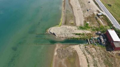 İznik Gölü’nden orantısız su çektiği iddia edilen fabrikanın pompaları ilk