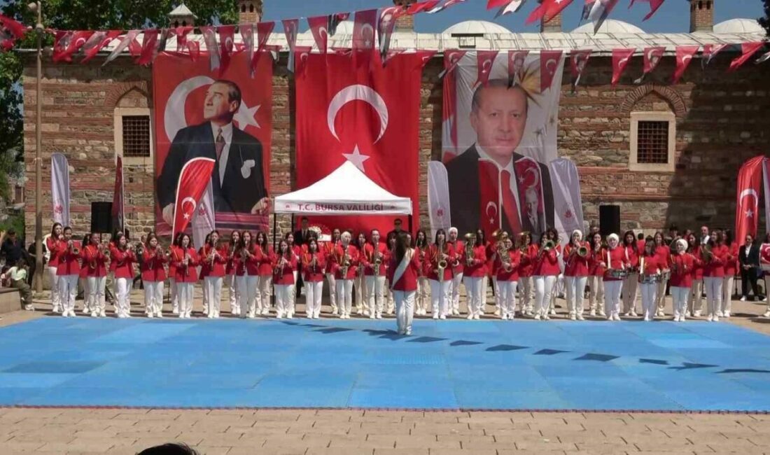 Hanlar Bölgesi, 19 Mayıs coşkusuyla doldu taştı Bursa Valiliği tarafından düzenlenen 19 Mayıs Atatürk’ü Anma, Gençlik ve