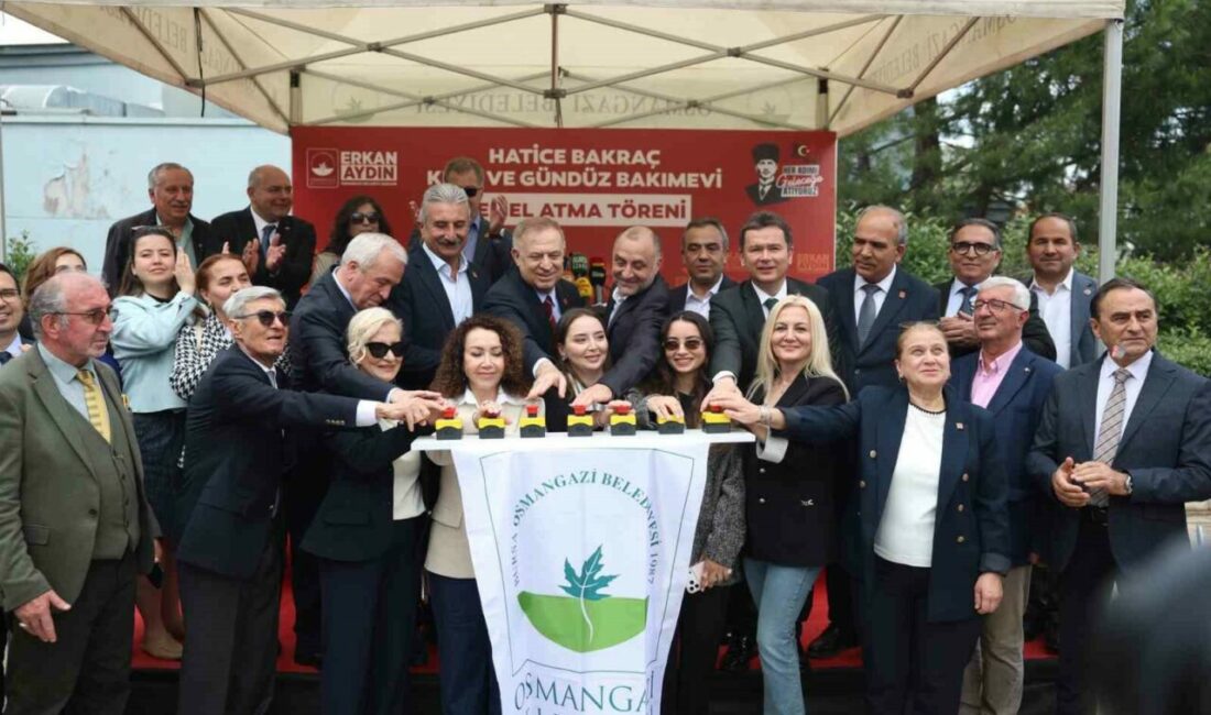 Osmangazi Belediyesi, Hatice Bakraç Kreş ve Gündüz Bakımevi’nin temelini attı.