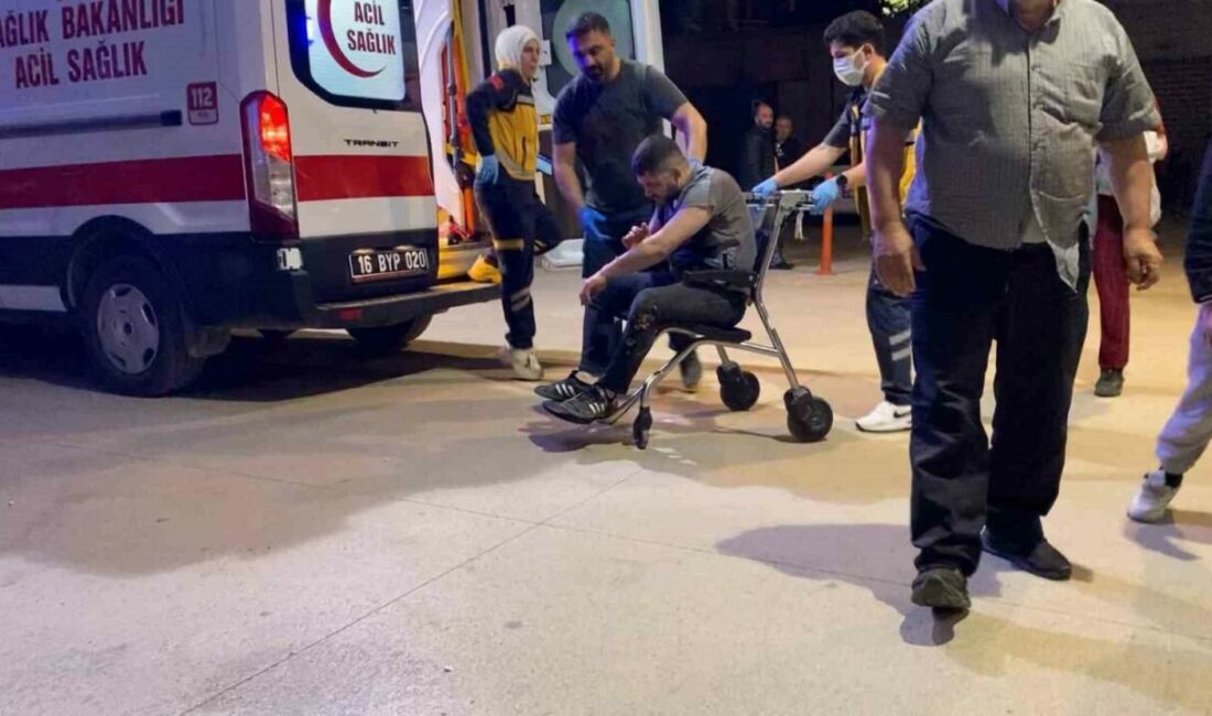 Bursa’nın İnegöl ilçesinde, seyir halindeyken fenalaşan sürücünün kontrolünden çıkan otomobil;