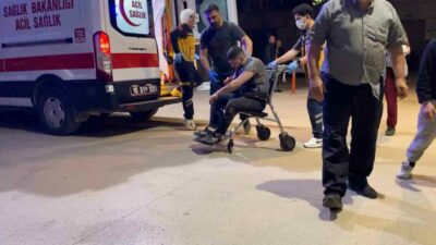 Bursa’nın İnegöl ilçesinde, seyir halindeyken fenalaşan sürücünün kontrolünden çıkan otomobil;