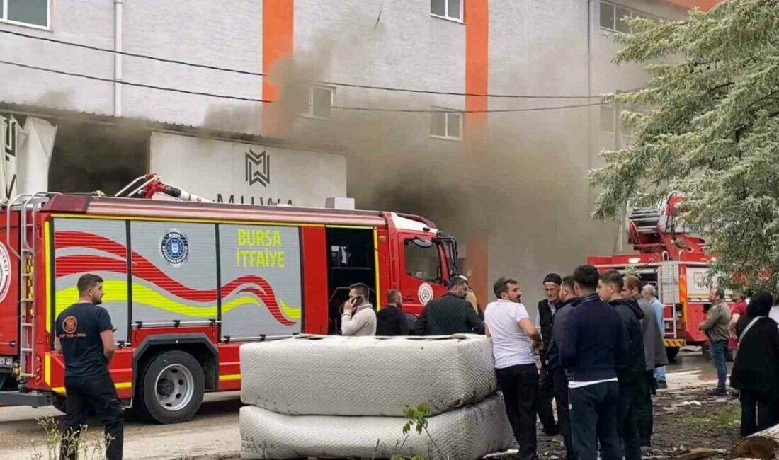 Koltuk fabrikasında korkutan yangın: 2 kişi dumandan etkilendi Bursa’nın İnegöl ilçesinde bir koltuk fabrikasında çıkan yangında 2 kişi