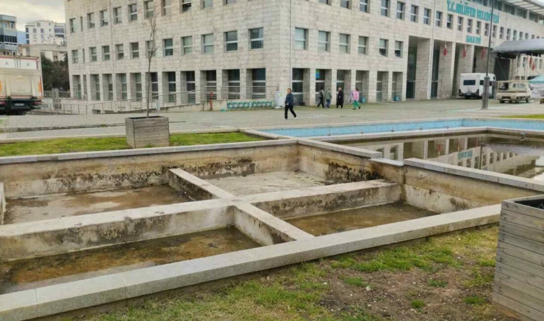 Nilüfer’de atıl süs havuzları kent bahçesine dönüşüyor Nilüfer Belediyesi, uzun süredir kullanılmayan süs havuzlarını çiçek ve bitkilerle