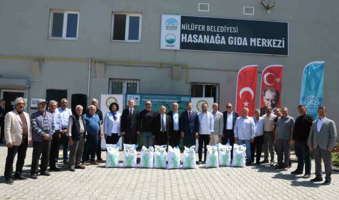 Nilüfer’de üreticiye büyük destek Nilüfer’de hayvancılık maliyetlerini düşürmek ve yerli üretimi artırmak amacıyla 155