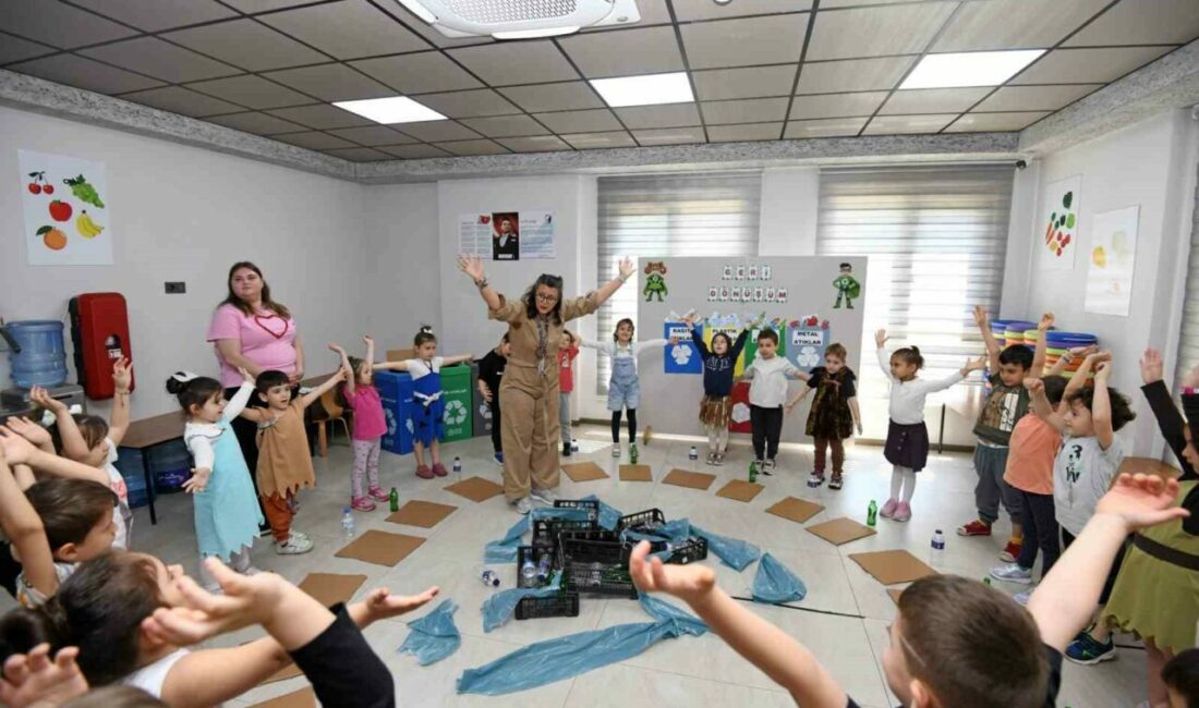Osmangazi Belediyesi çocuklara çevre bilinci kazandırıyor Osmangazi Belediyesi, “Geleceğimiz İçin Bugünden Harekete Geç” etkinliğiyle çocuklara küçük