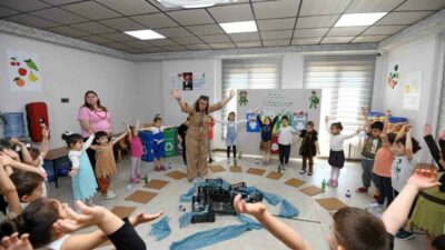 Osmangazi Belediyesi, “Geleceğimiz İçin Bugünden Harekete Geç” etkinliğiyle çocuklara küçük