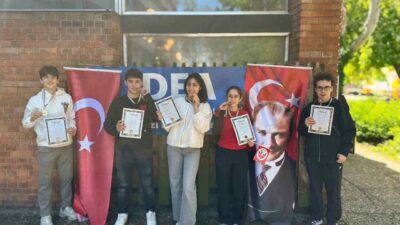 Şahinkaya Fen Lisesi öğrencileri, Macaristan’da düzenlenen uluslararası icat ve inovasyon
