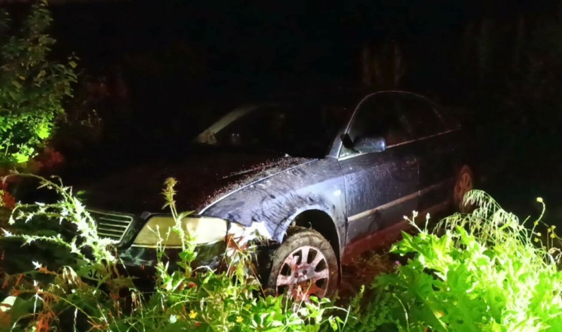 Tarlaya uçtuğu otomobilini bırakıp gitti Bursa’nın İnegöl ilçesinde kontrolden çıkan otomobil tarlaya uçtu. Kazanın ardından
