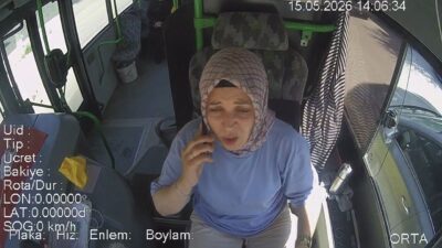 Bursa’nın İnegöl ilçesinde seyir halindeki halk otobüsünde fenalaşan yaşlı yolcu,