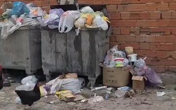 Bursa’nın Mustafakemalpaşa ilçesi Yalıntaş Mahallesi’nde yaklaşık 2 haftadır toplanmadığı iddia
