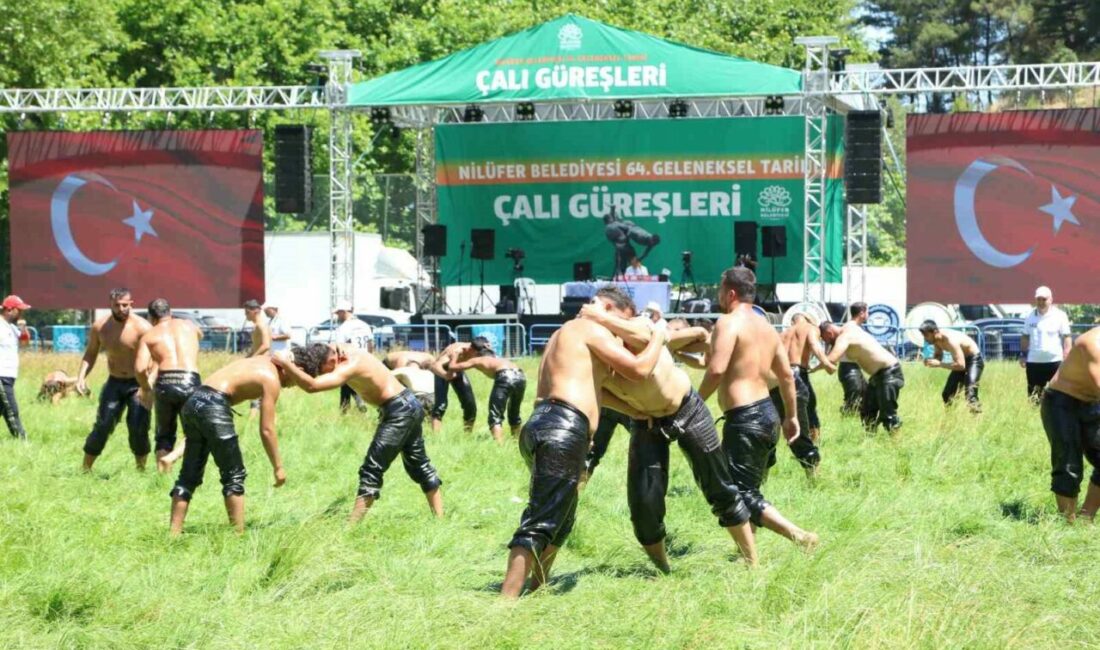 64. Geleneksel Çalı Güreşleri’nde başpehlivan Erkan Taş, güreş ağası Mustafa Cebeci oldu Bursa’da bu yıl 64’üncüsü düzenlenen Geleneksel Çalı Güreşleri, kıyasıya mücadelelere