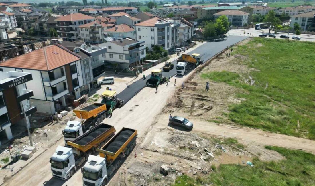 İnegöl’de altyapı ve üstyapı çalışmalarını hızlandıran Bursa Büyükşehir Belediyesi, vatandaşlardan