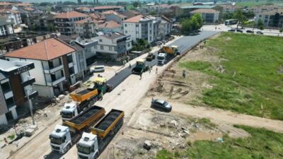 İnegöl’de altyapı ve üstyapı çalışmalarını hızlandıran Bursa Büyükşehir Belediyesi, vatandaşlardan