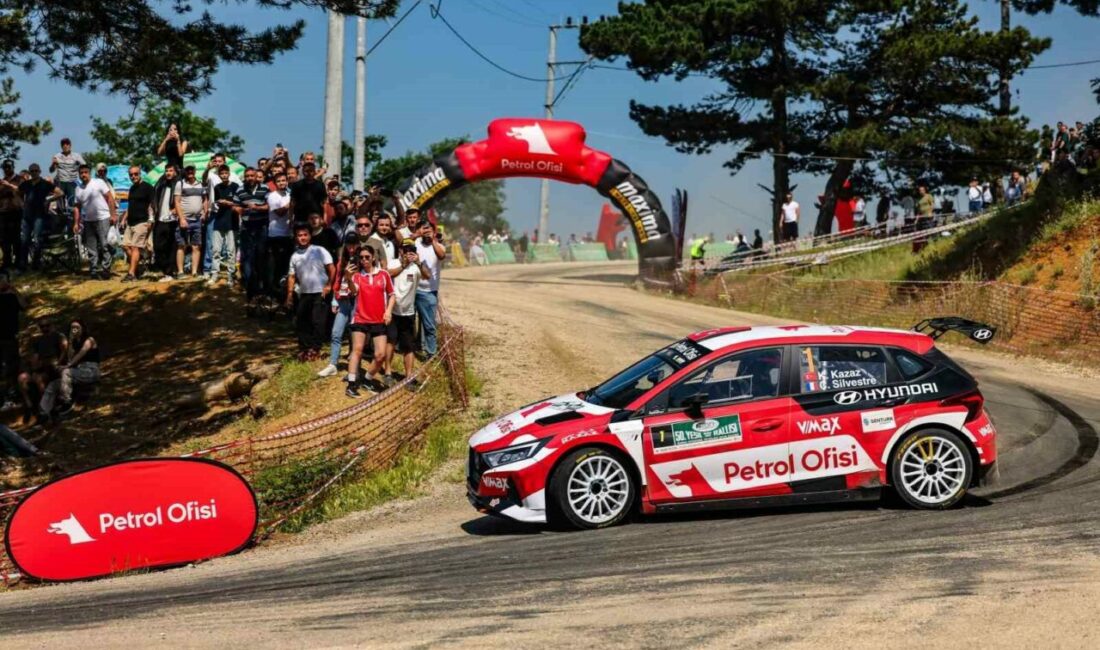 Bursa Rallisi’ni Kerem Kazaz kazandı Team Petrol Ofisi pilotu Kerem Kazaz, 5-7 Haziran tarihleri arasında