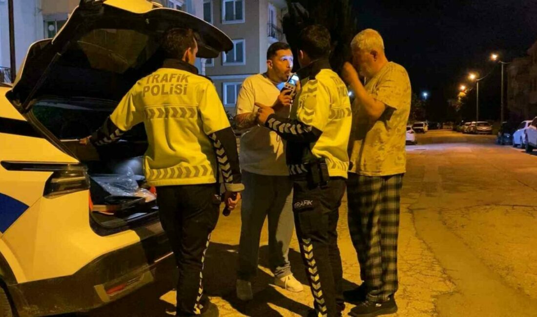 Bursa’nın İnegöl ilçesinde maddi hasarlı trafik kazasına karıştıktan sonra olay